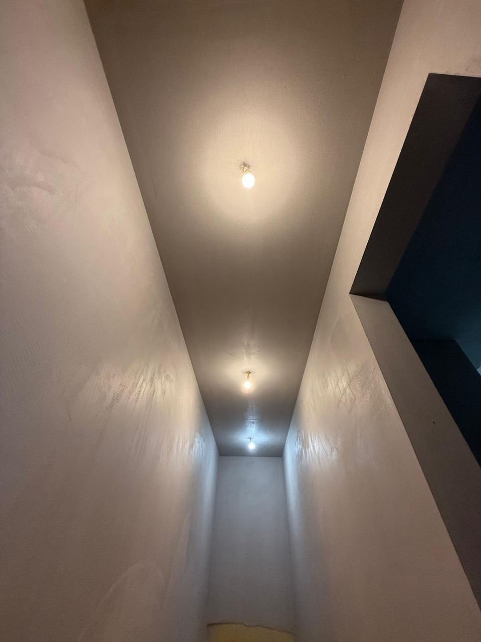 Perspective de couloir - arêtes dressées